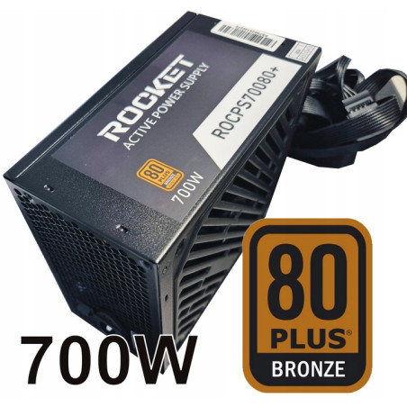 NOWY ZASILACZ ATX 700W 80+...