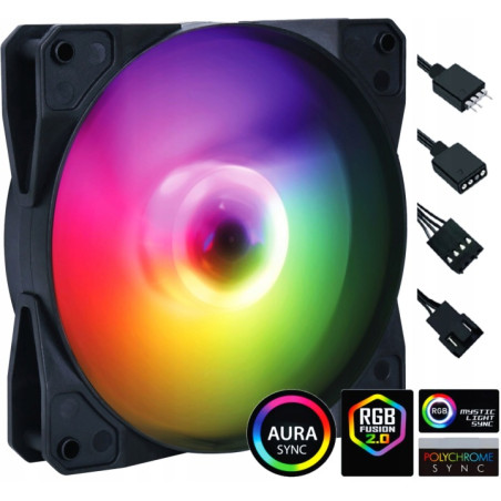 Wentylator aRGB ROCF02 LED...