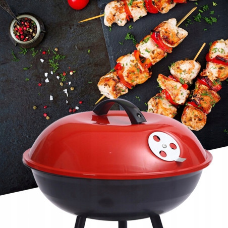 ZESTAW GRILL WĘGLOWY...